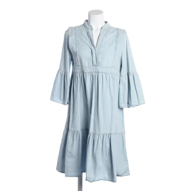 Kleid, in Hellblau, Baumwolle, Drykorn