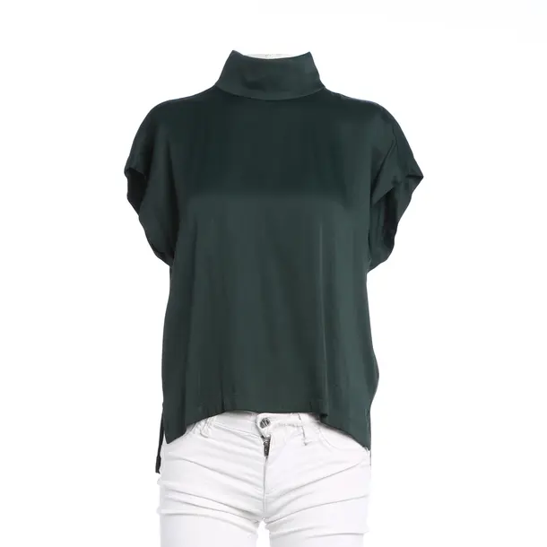 Camicetta, in Verde scuro, Acetato, Drykorn