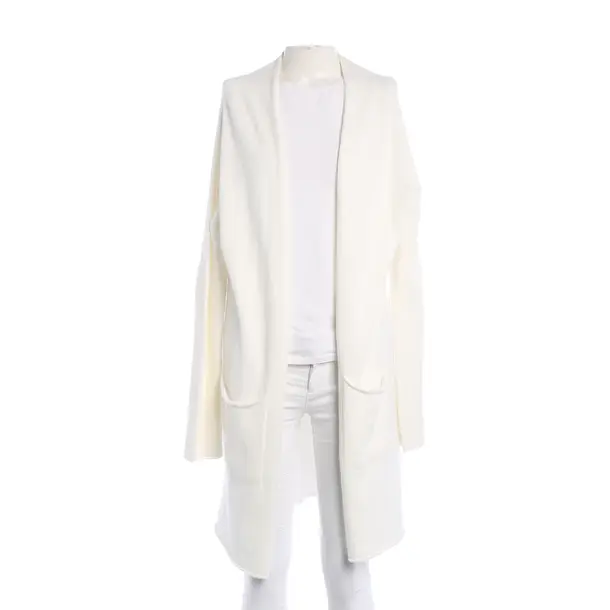 Cardigan, in White, Viscose, Rich & Royal
