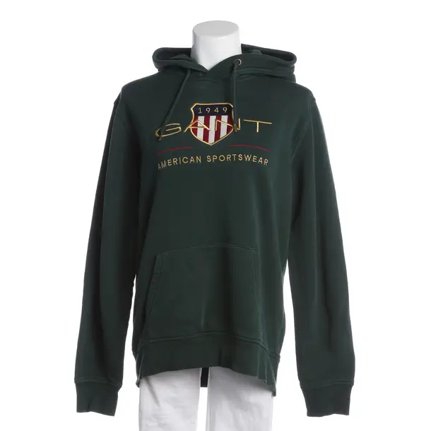 Hoodie, in Green, Cotton, Gant