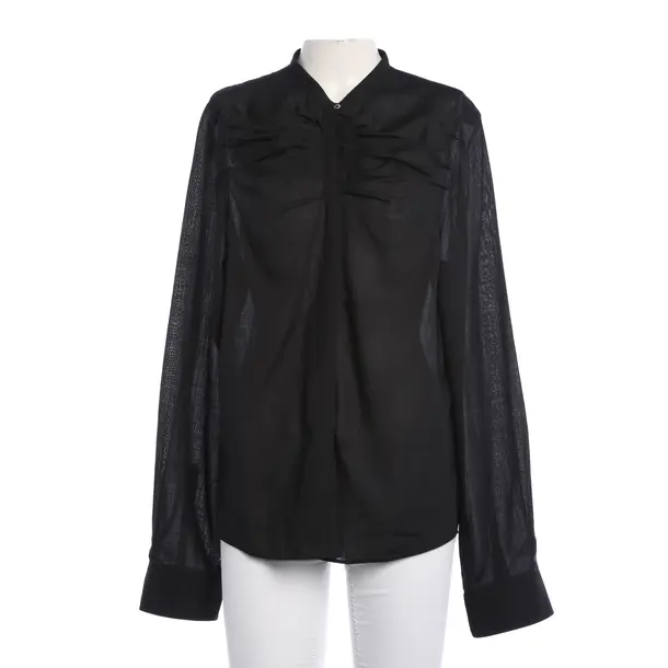 Bluse, in Schwarz, Wolle, Jil Sander