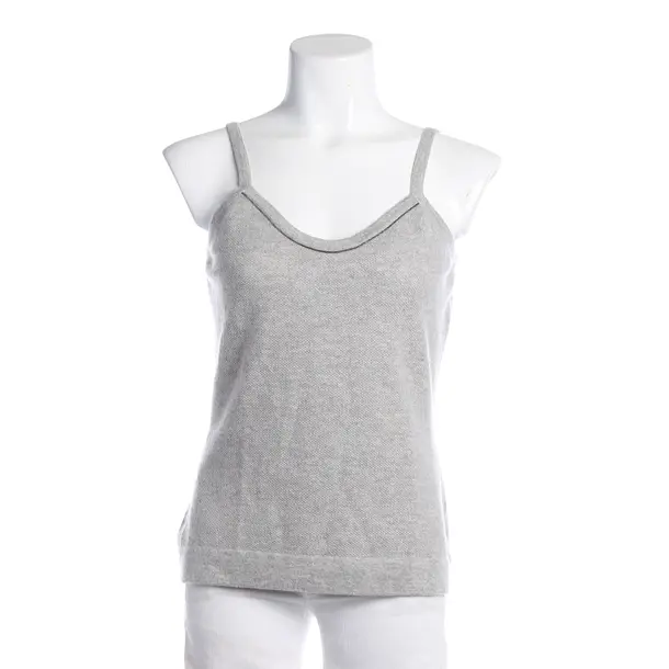 Top, in Grau, Kaschmir, Fabiana Filippi