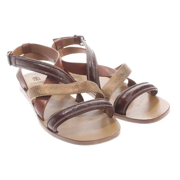 Sandalen, in Mehrfarbig, Brunello Cucinelli