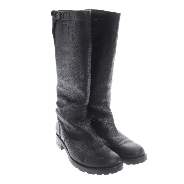 Stiefel, in Schwarz, Jil Sander