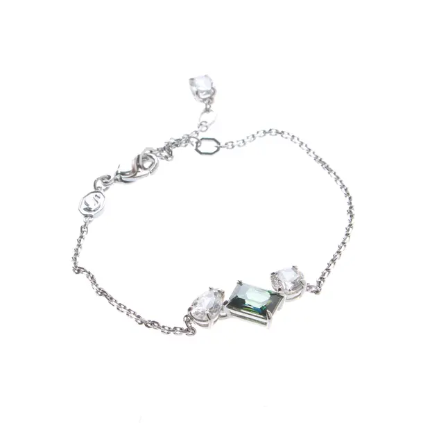 Bracelet, in Silver, Metal (metallic, metallized), Swarovski