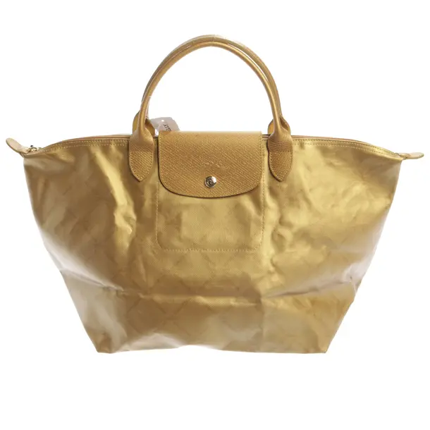 Borsetta, in Oro, Pelle, Longchamp