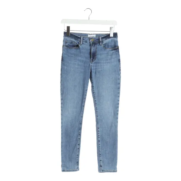 Skinny Jeans, in Blue, Cotton, Frame