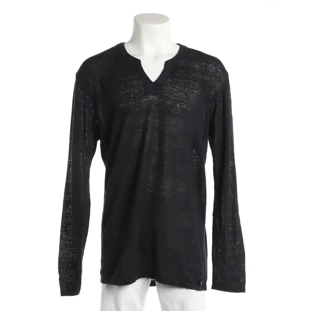 Jumper, in Navy, Cotton, Karl Lagerfeld