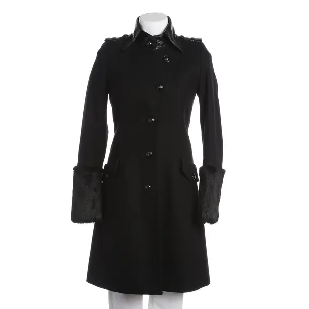 Übergangsmantel, in Schwarz, Wolle, Drykorn