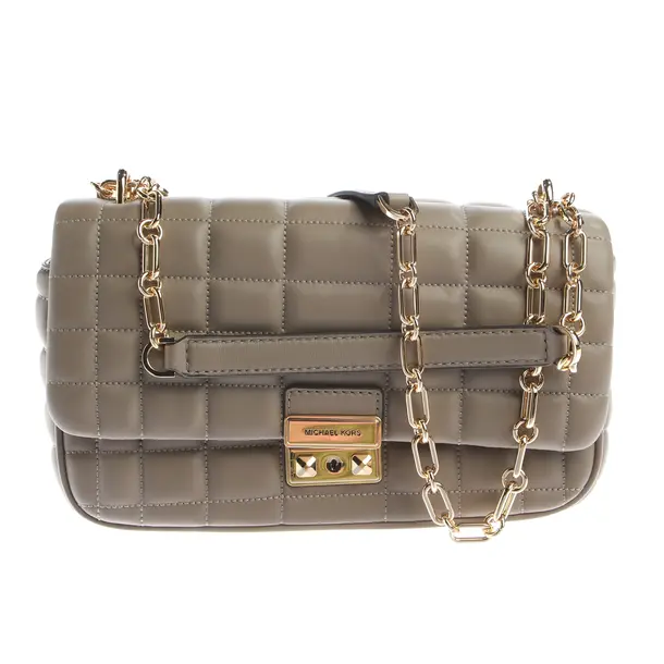 Shoulder Bag, in Light Brown, Leather, Michael Kors