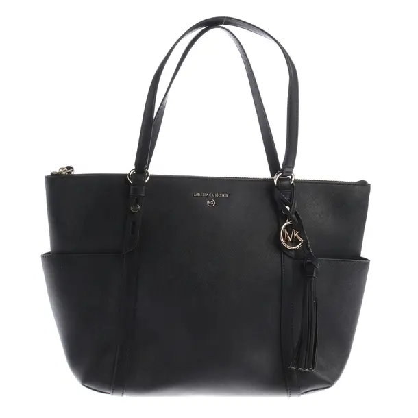 Shopper Bag, in Black, Leather, Michael Kors