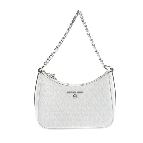 Handtasche, in Weiß, Leder, Michael Kors