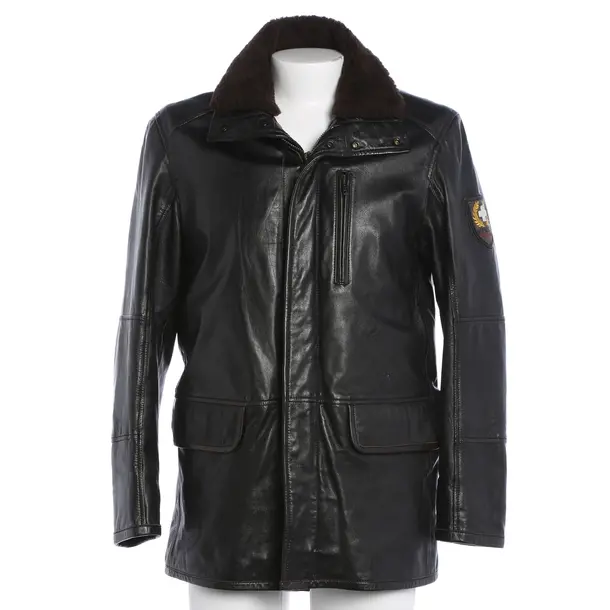 Lederjacke, in Schwarz, Leder, Strellson