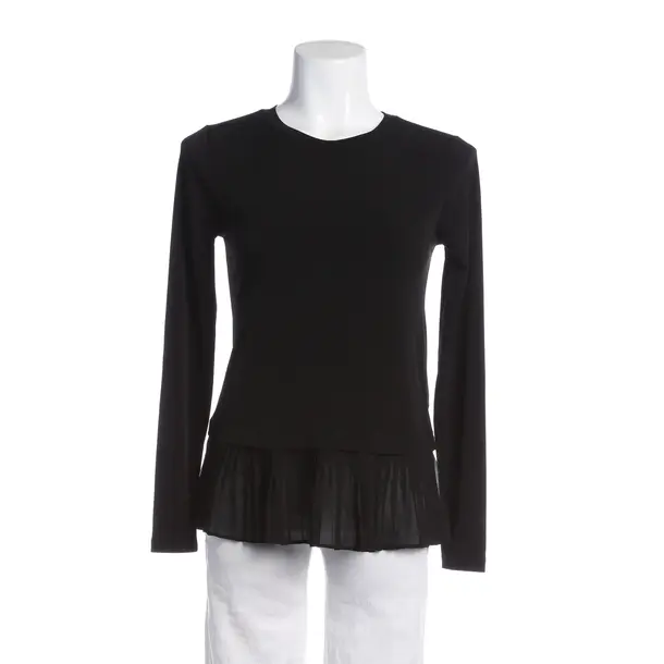 Long Sleeve Shirt, in Black, Polyester, Michael Kors