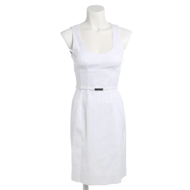 Cocktail Dress, in White, Cotton, Hugo Boss Black Label