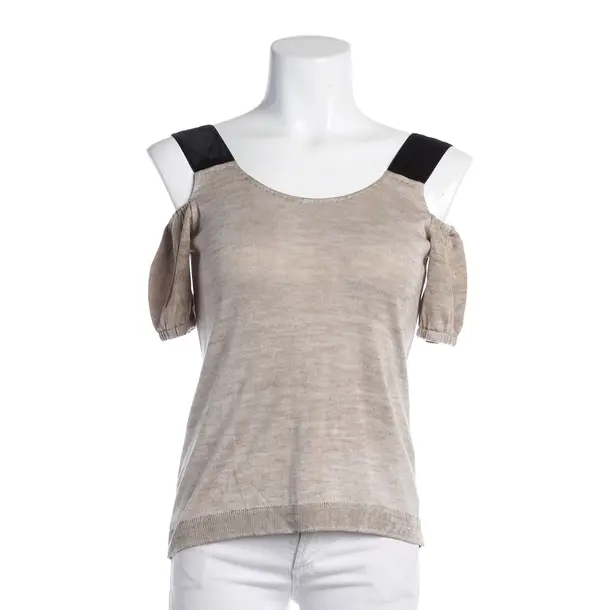 Bluse, in Hellbraun, Wolle, Prada