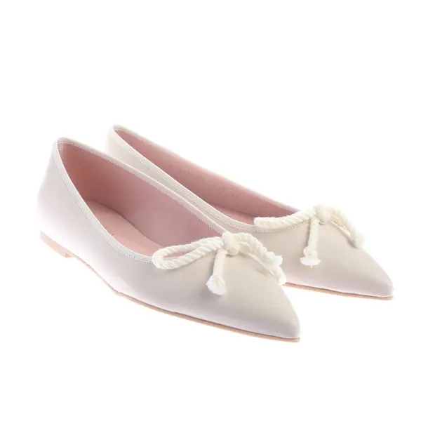 Ballet Flats, in Light Gray, Pretty Ballerinas