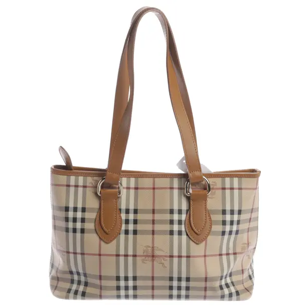 Schultertasche, in Mehrfarbig, Leder, Burberry