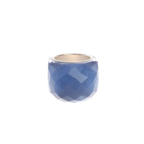 Ring, in Silver, Metal (metallic, metallized), Swarovski