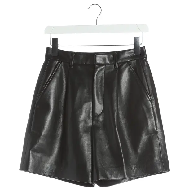 Shorts, in Schwarz, Leder, Anine Bing