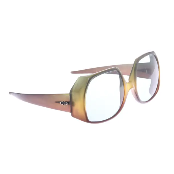 Sonnenbrille, in Dunkelgrün, Kunststoff, Dior