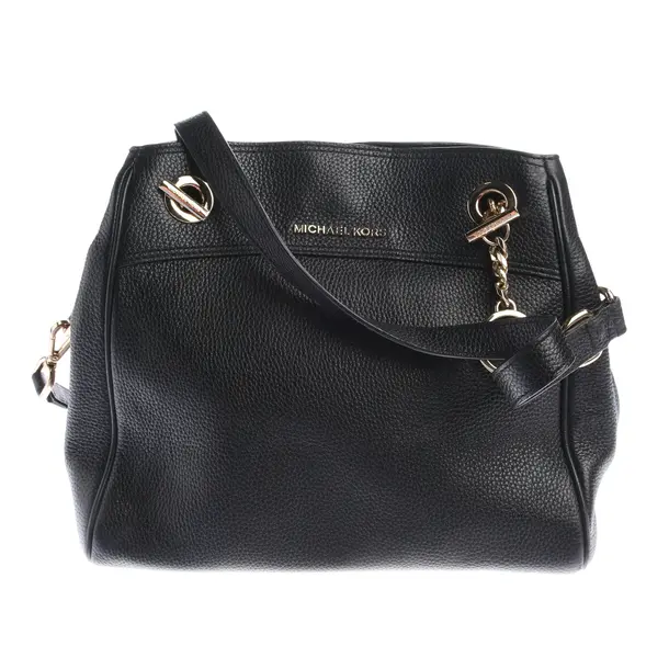 Schultertasche, in Schwarz, Leder, Michael Kors