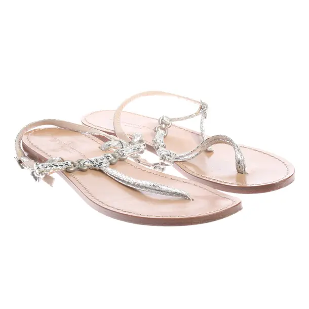 Sandals, in Silver, Konstantin Starke