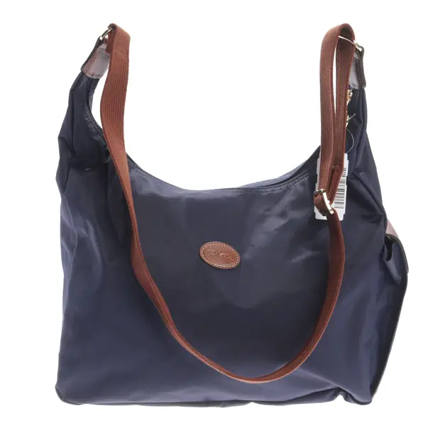 Shoulder Bag, in Navy, Polyester, Longchamp