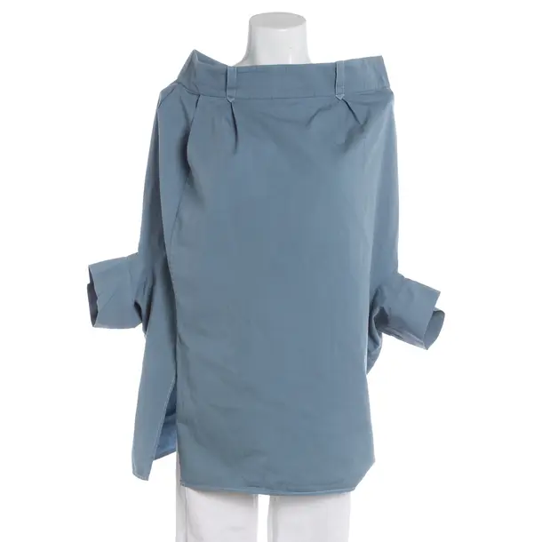 Blouse, in Light Blue, Cotton, Dries van Noten