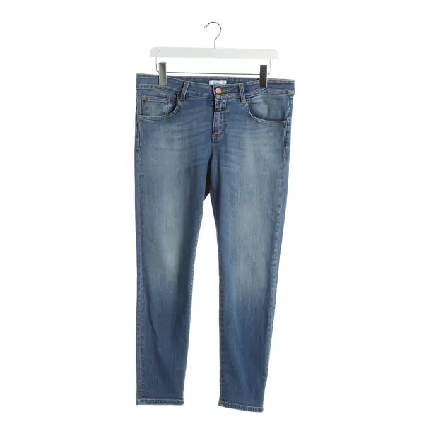 Jeans straight fit, in Blu, Cotone, Chiuso