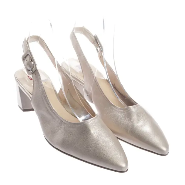 Slingbacks, in Gold, Högl