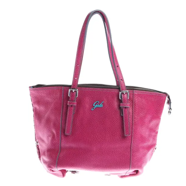 Handtasche, in Rosa, Leder, Gabs