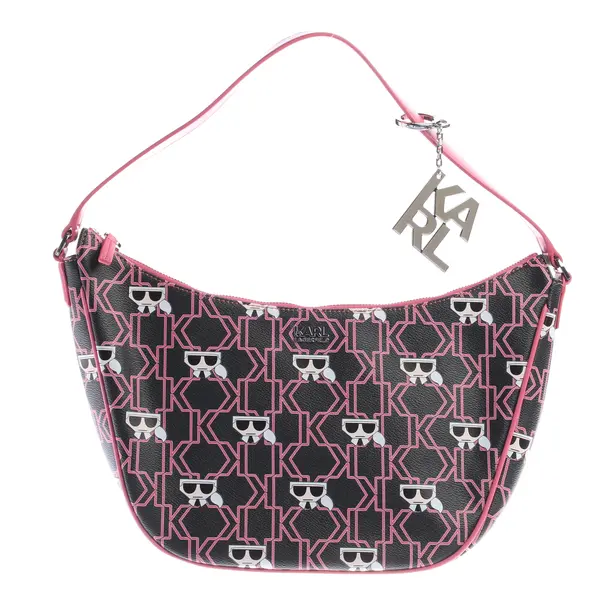 Handtasche, in Mehrfarbig, Leder, Karl Lagerfeld