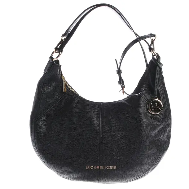 Schultertasche, in Schwarz, Leder, Michael Kors