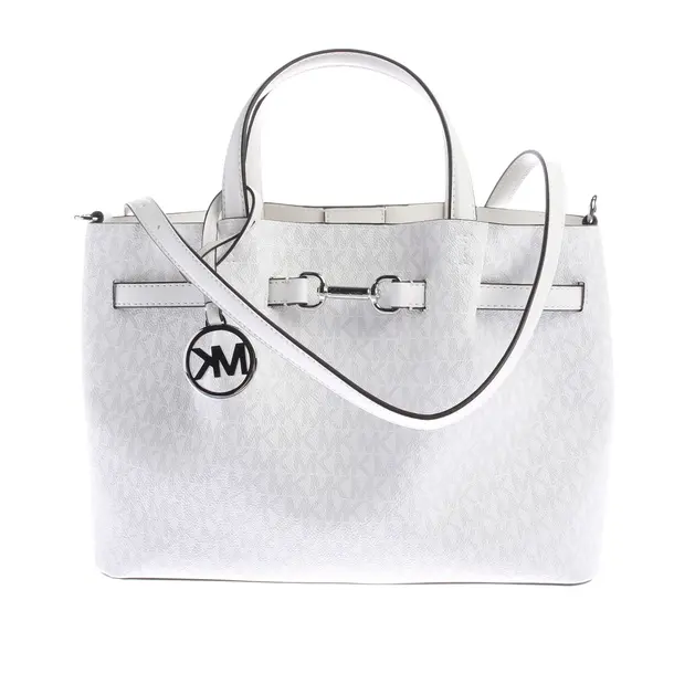 Handtasche, in Weiß, Leder, Michael Kors