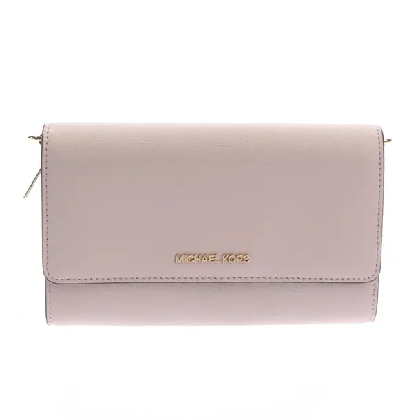 Wallet on Chain, in Light Pink, Leather, Michael Kors