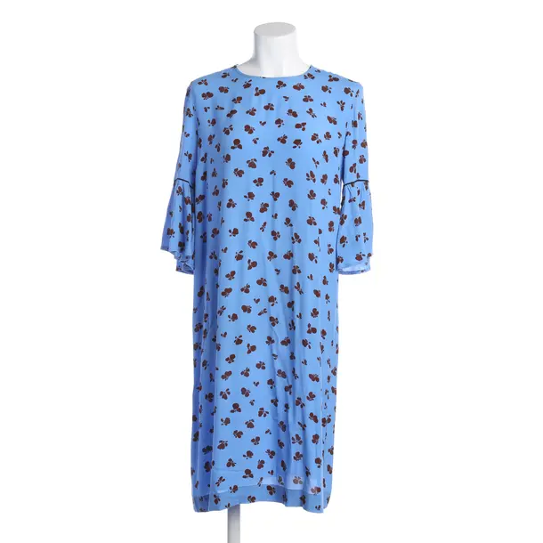 Dress, in Blue, Viscose, Ganni