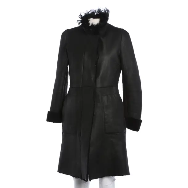 Ledermantel, in Schwarz, Leder, Jil Sander