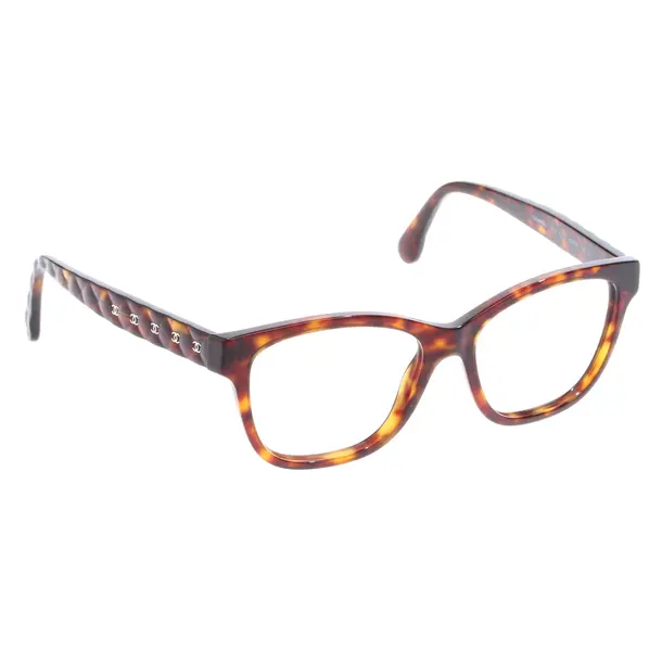 Brillengestell, in Braun, Sonstige Fasern, Chanel