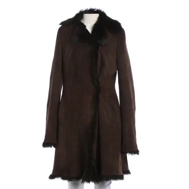 Ledermantel, in Braun, Leder, Strenesse