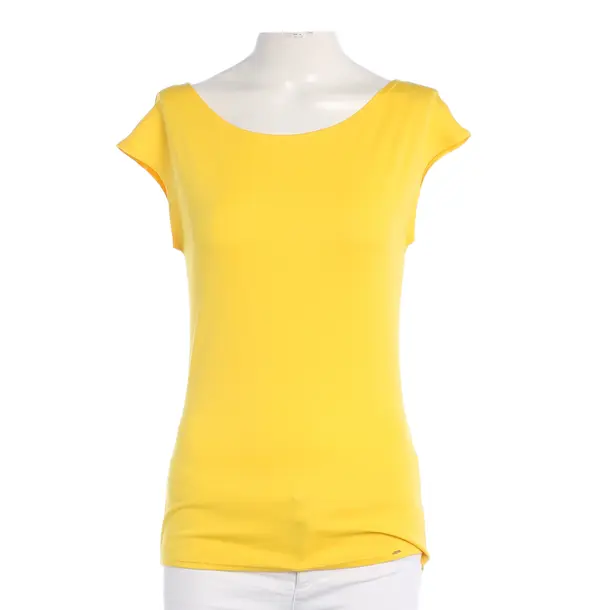 Top, in Yellow, Cotton, Marc Cain