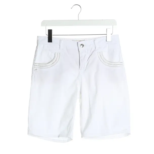 Pantaloncini, in Bianco, Cotone, Mos Mosh