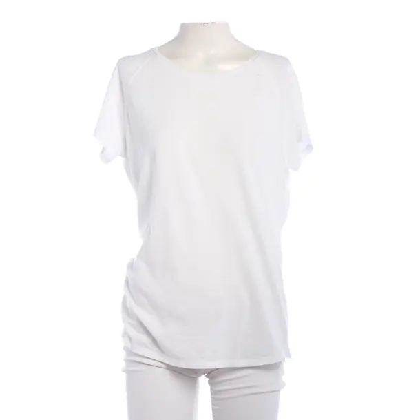Shirt, in White, Cotton, Closed