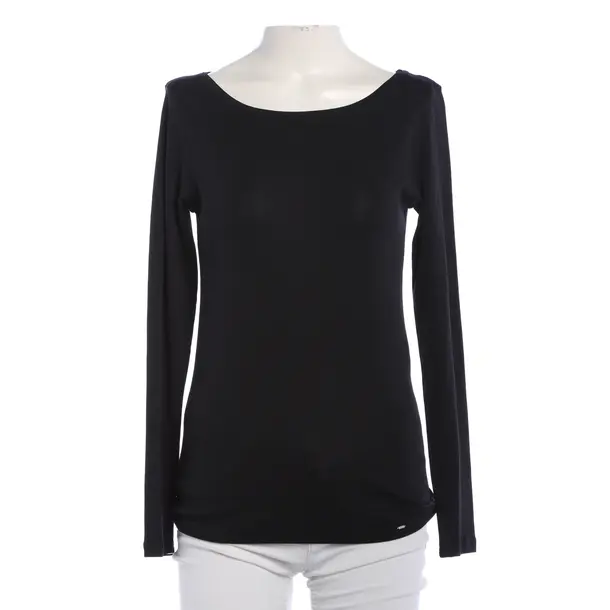 Long Sleeve Shirt, in Black, Cotton, Marc Cain