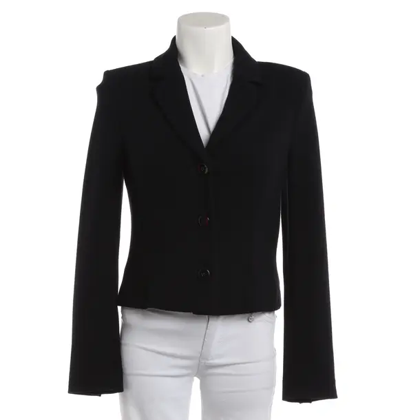 Blazer, in Black, Viscose, Marc Cain