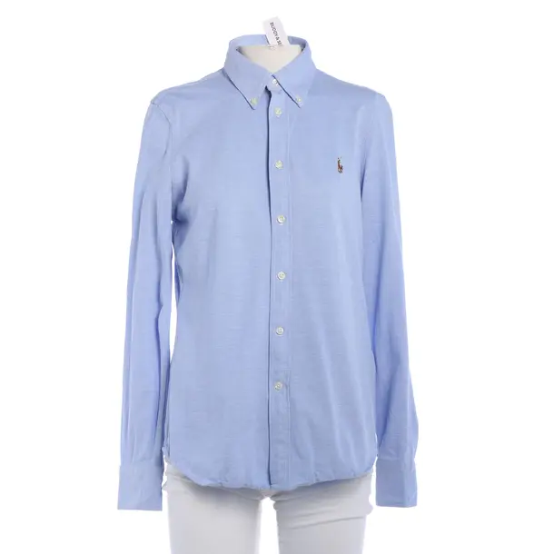 Bluse, in Blau, Baumwolle, Polo Ralph Lauren