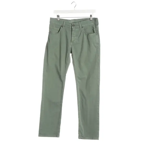 Pants, in Light Green, Cotton, Baldessarini