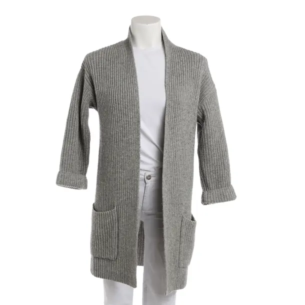 Cardigan, in Gray, Wool, Strenesse