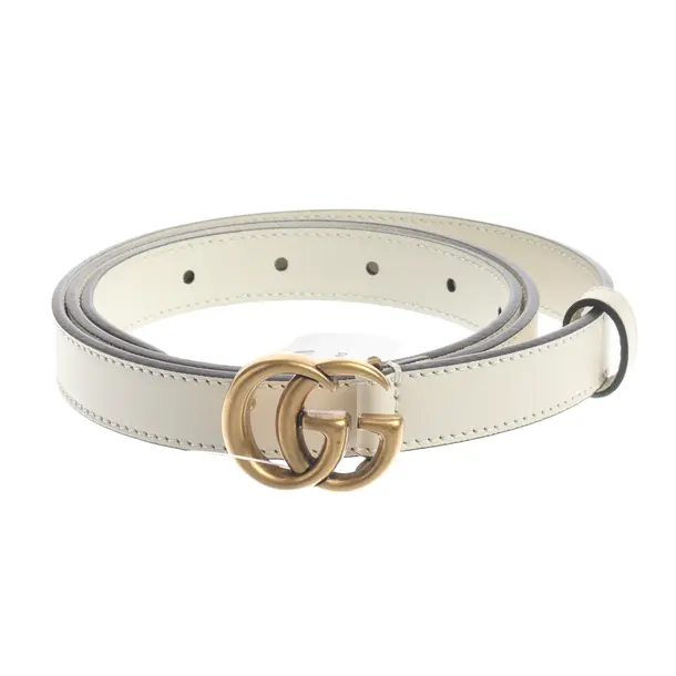 Gürtel, in Beige, Leder, Gucci