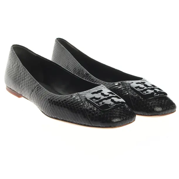 Ballerinas, in Schwarz, Tory Burch